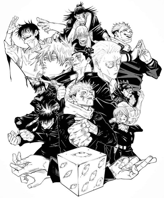 Comment dessiner : Jujutsu kaisen ?