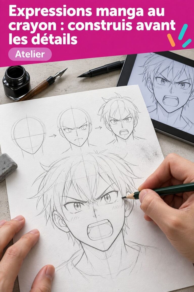 Comment créer des expressions faciales manga vraiment vivantes : 11 idées