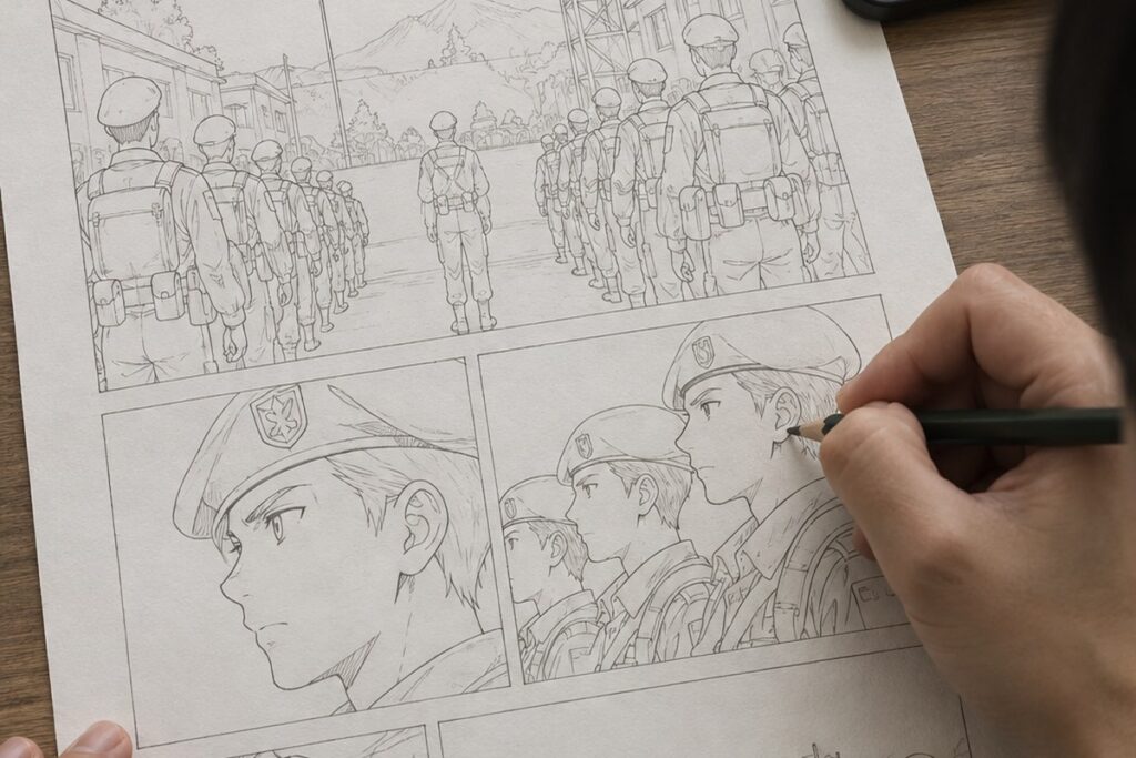 Dessin manga au crayon : Formation manga pro : une méthode pour travailler seul