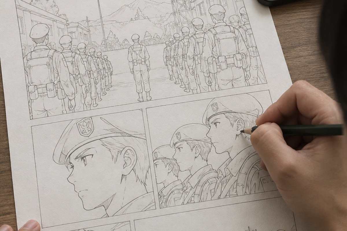 Dessin manga au crayon : Formation manga pro : une méthode pour travailler seul