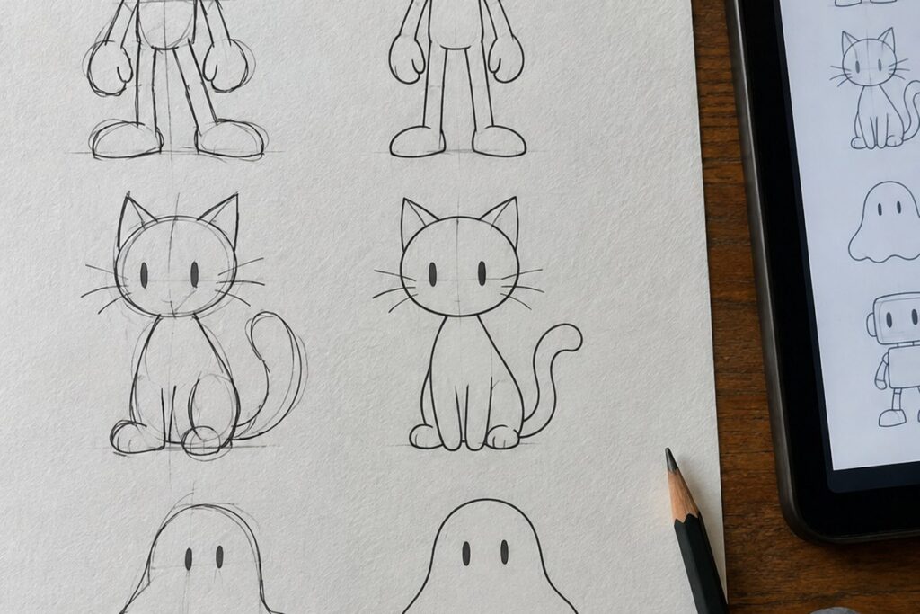 Dessin manga au crayon : Différents types de manga : repères pour tes dessins