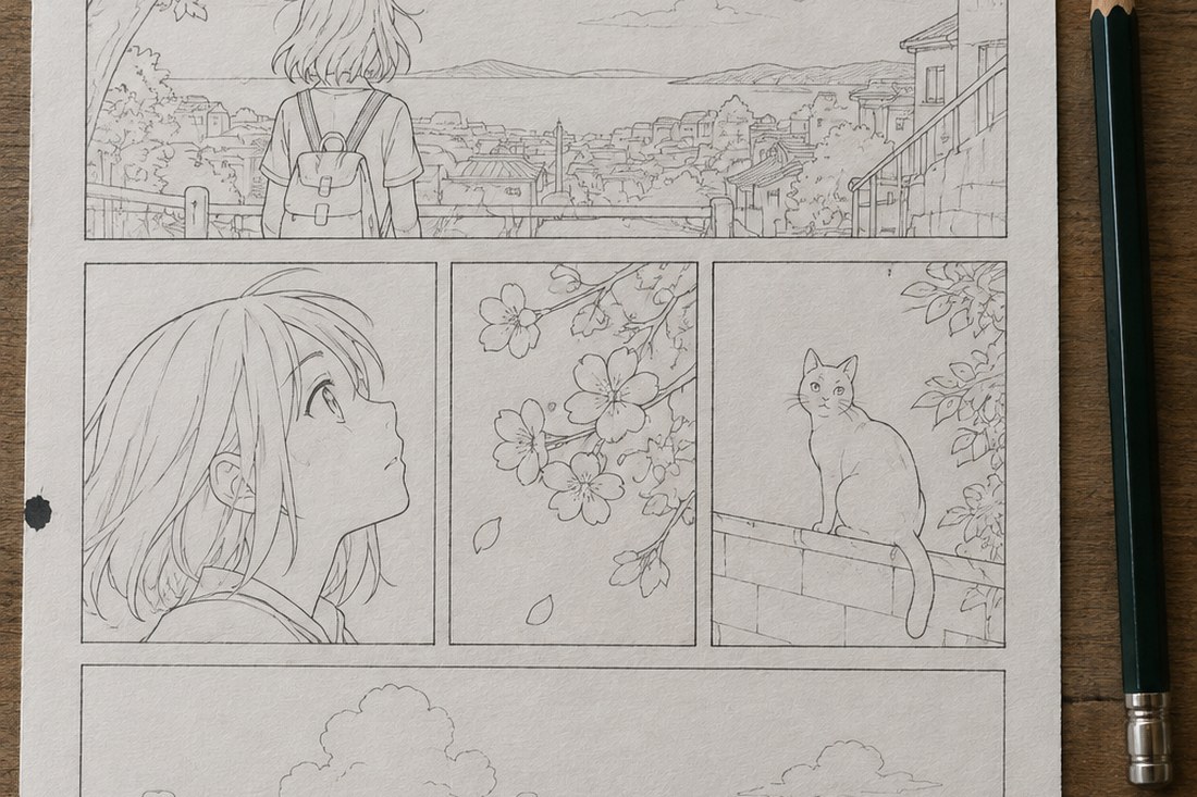 Dessin manga au crayon : exercices de dessin manga : des consignes pour ce soir