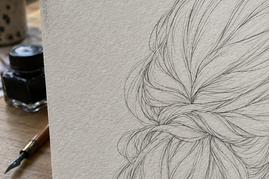 Dessin manga au crayon : cheveux manga : la méthode en 6 étapes au crayon
