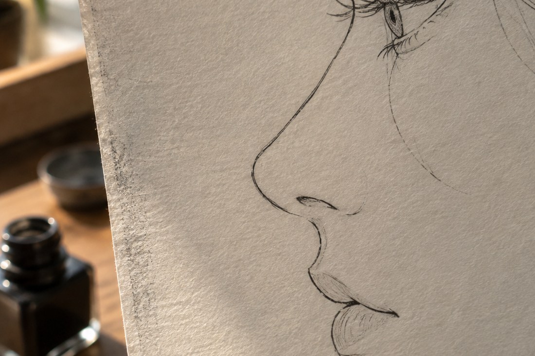 Dessin manga au crayon : ressemblance : repère les formes qui identifient ton modèle