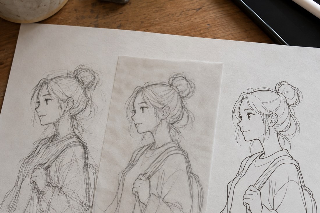 Dessin manga au crayon : scènes et dialogues : écris ce que tu peux dessiner