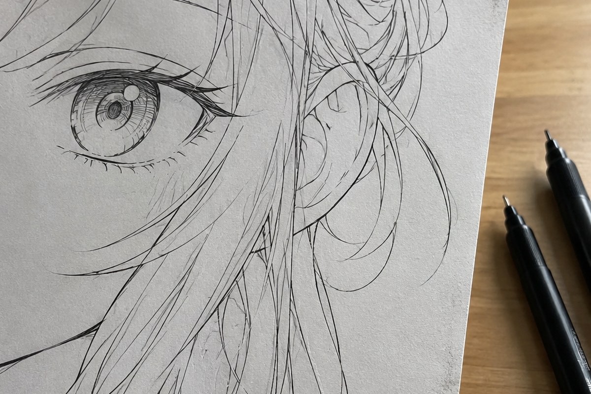 Dessin manga au crayon : MyMangaAcademia sur YouTube
