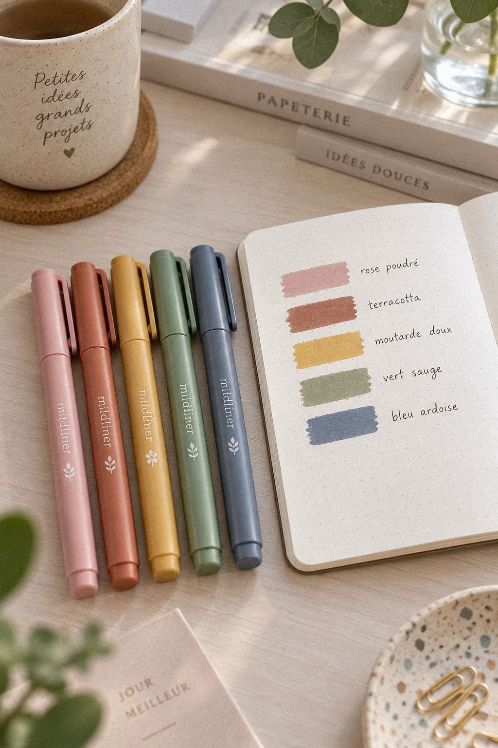 Construis une petite palette au lieu de collectionner