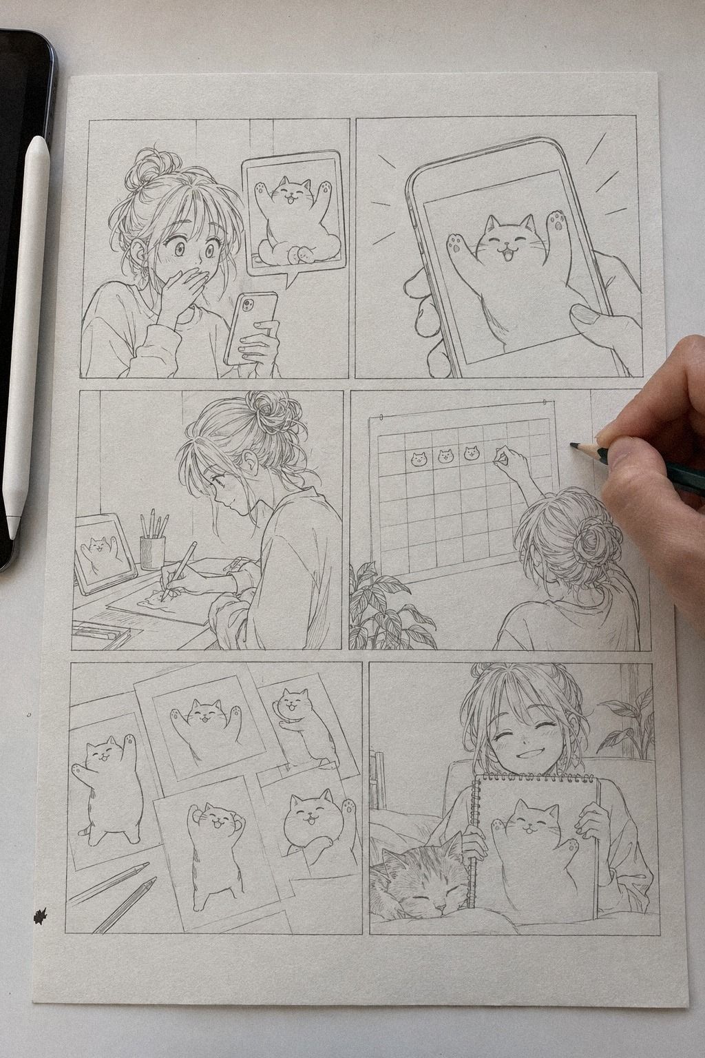 Construire une routine autour du même personnage