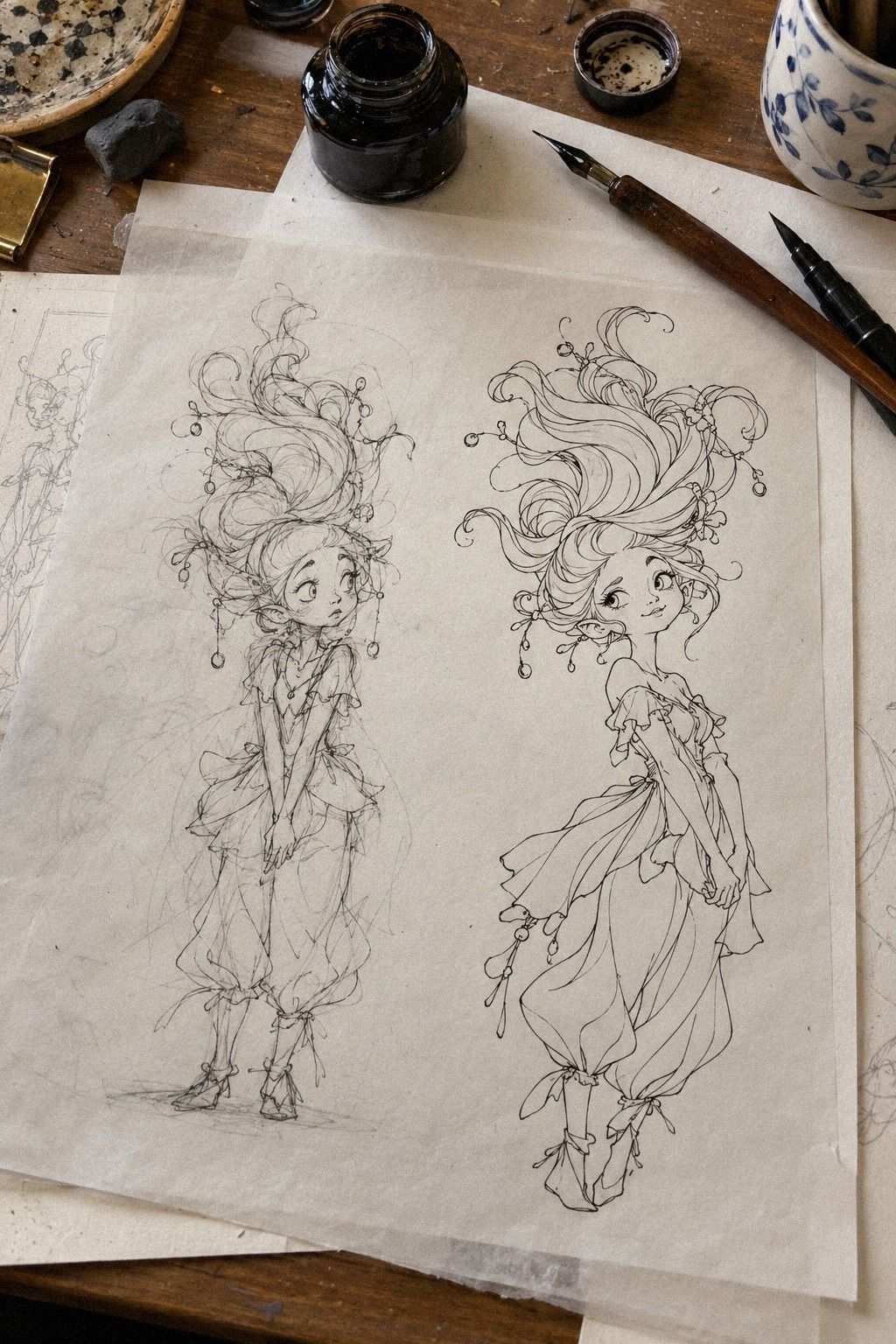 Donner à la coiffure une forme révélatrice