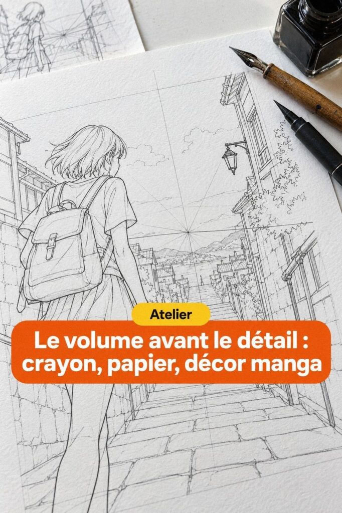 11 Façons de dessiner un decor de manga simple, même quand on débute