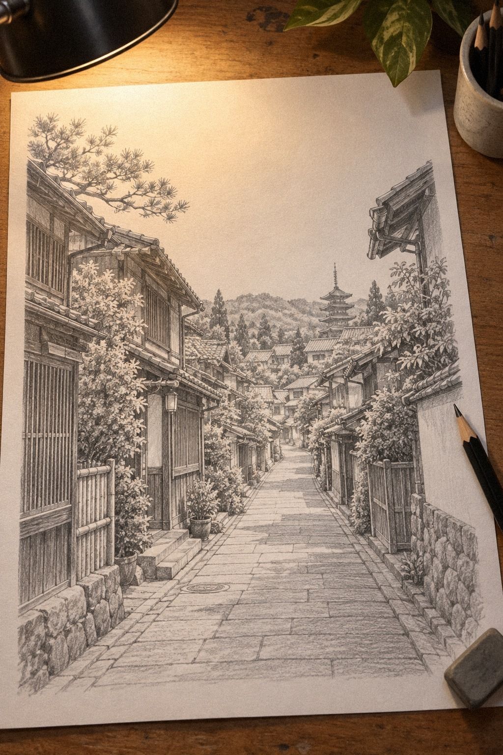 Termine par les contrastes typiques d’une ville manga