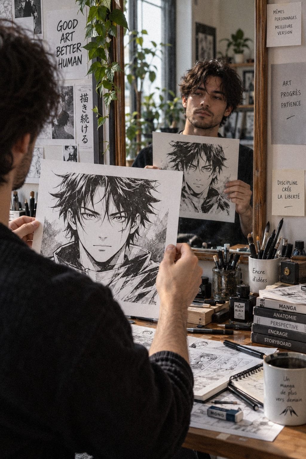 Termine avec une vérification en miroir